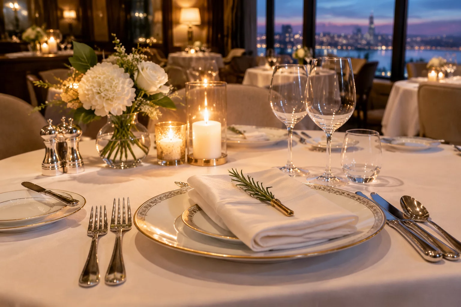 Table setting detail