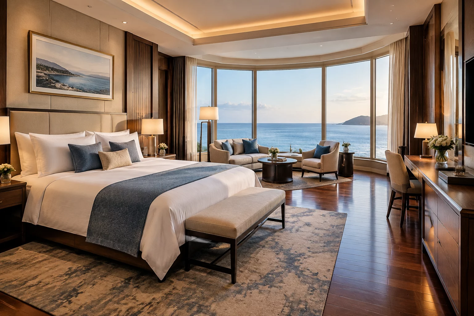The Palace Hotel interior room