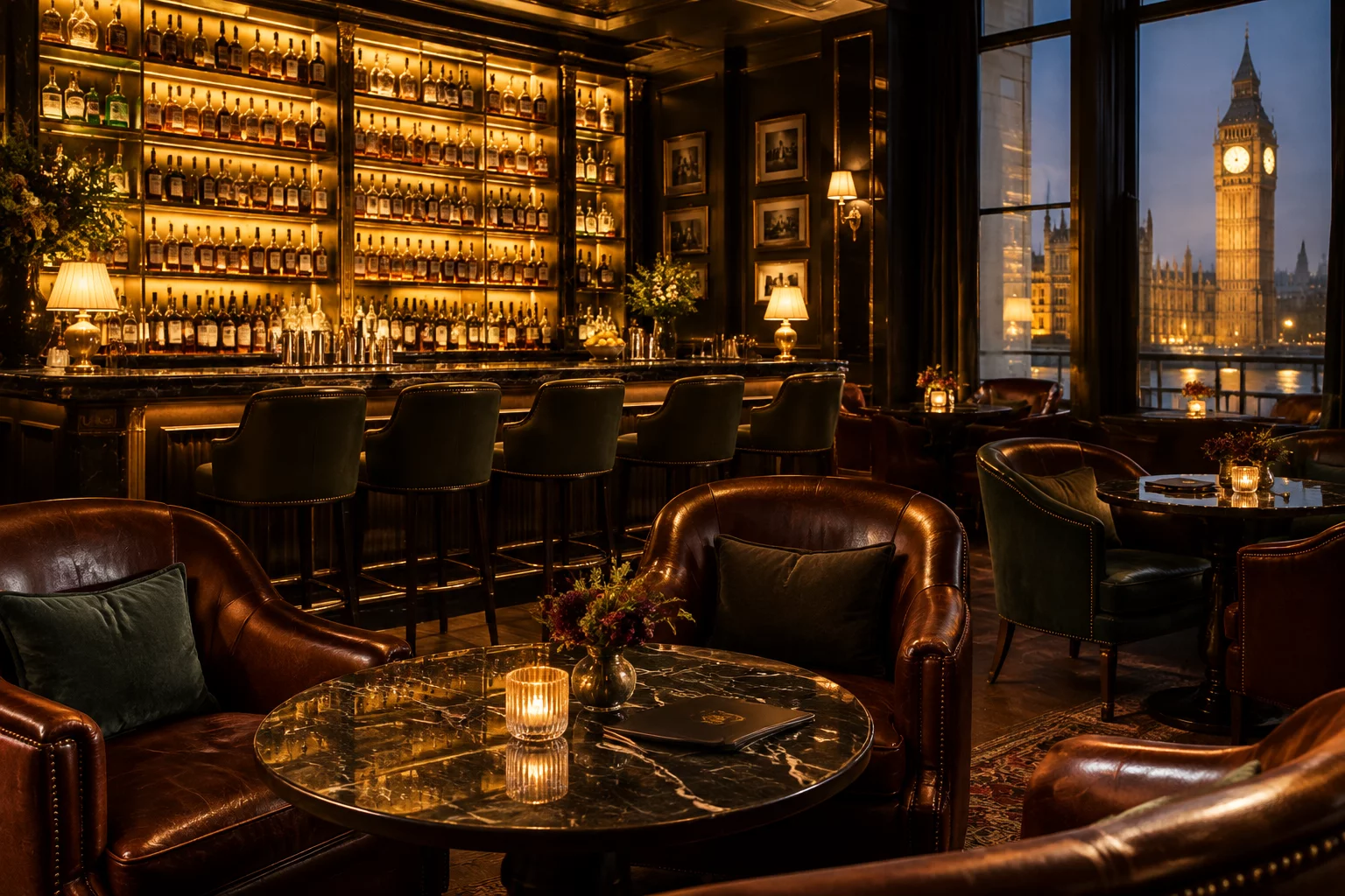 The Park Tower Knightsbridge dining and bar